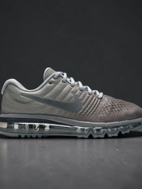 Nike Air Max 2017 Mens Running/Lifestyle Shoes \'Cool Grey\' 849559 008 (NEW) main image 5